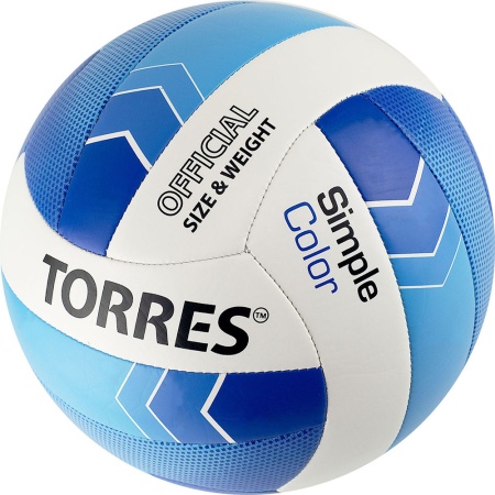 Купить Мяч волейбольный Torres Simple Color любительский р.5 в Новороссийске 
